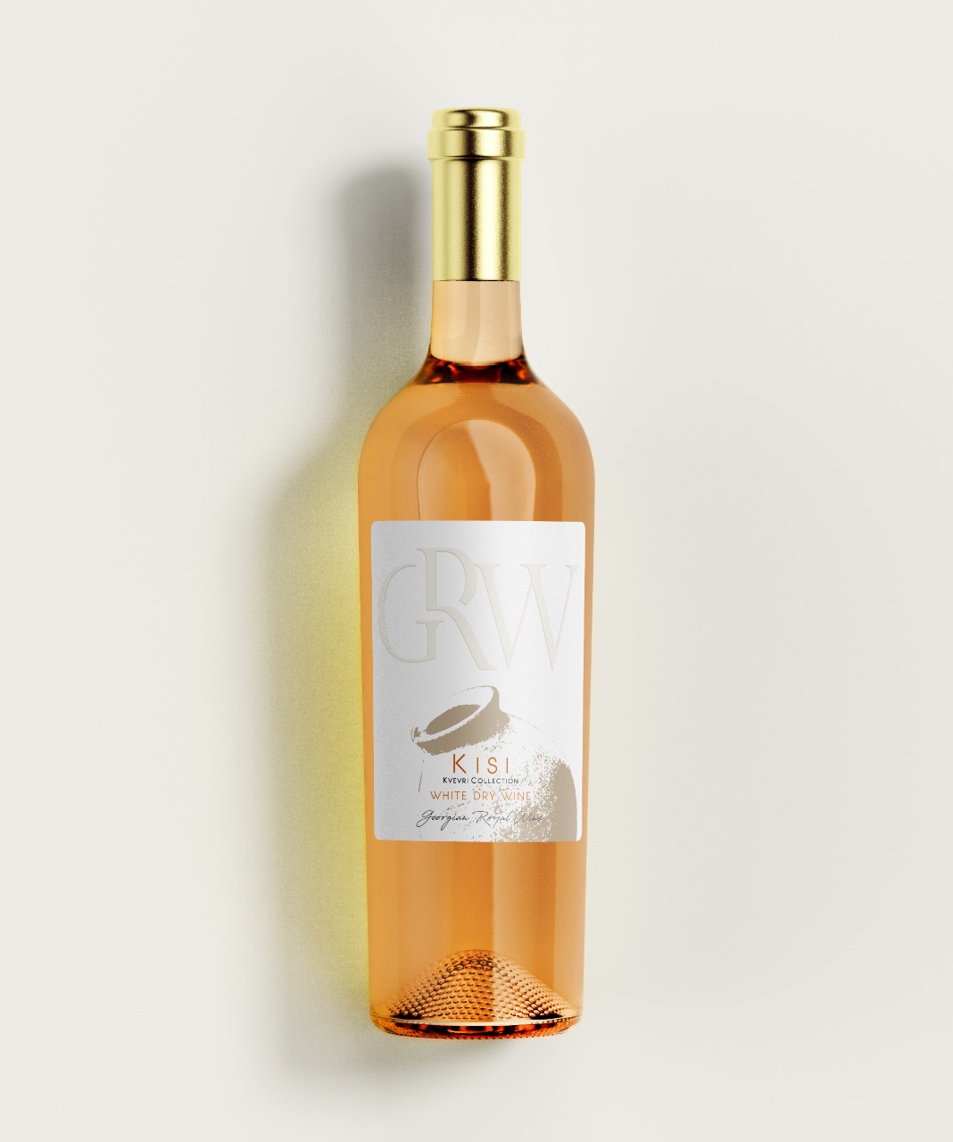Traditional Georgisk Qvevri Rkatsiteli orange Natur vin