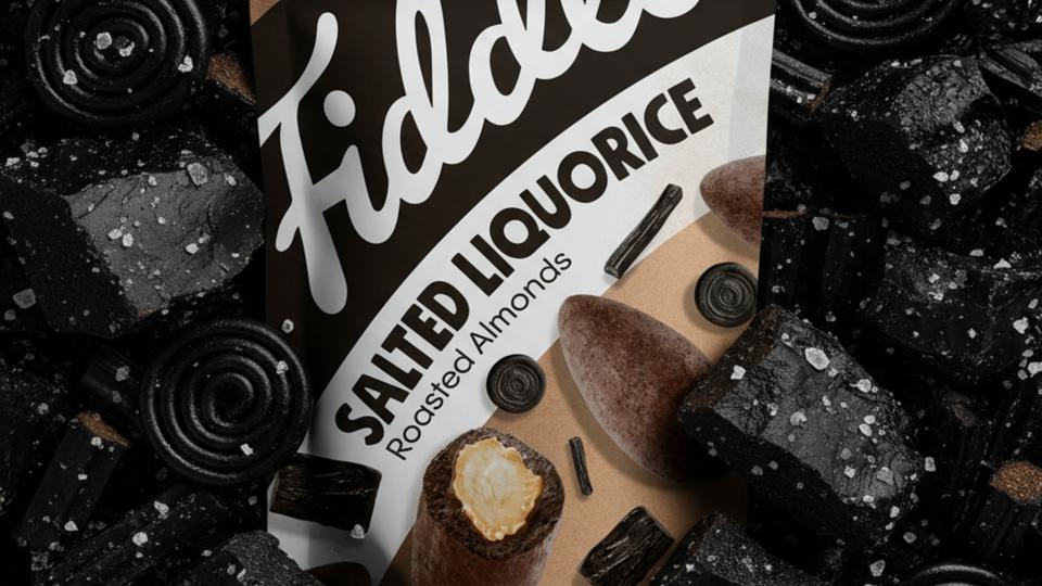 Fiddle's præsenterer: Ristede mandler med saltlakrids – en unik nyhed på messen