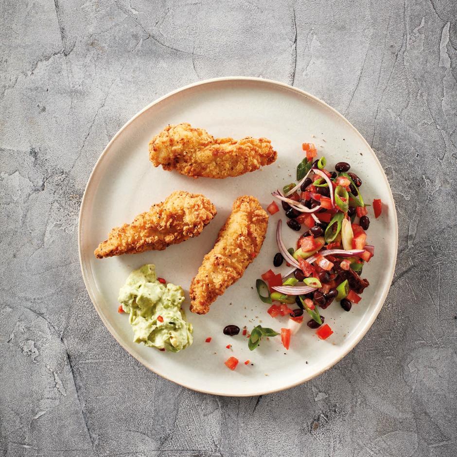 Buttermilk paneret kyllingefilet