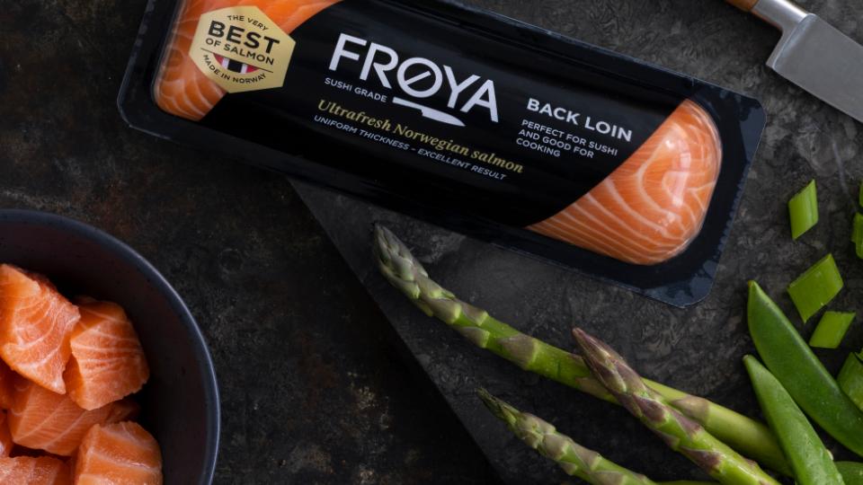Smag nyheden; Frøya Laks PRO