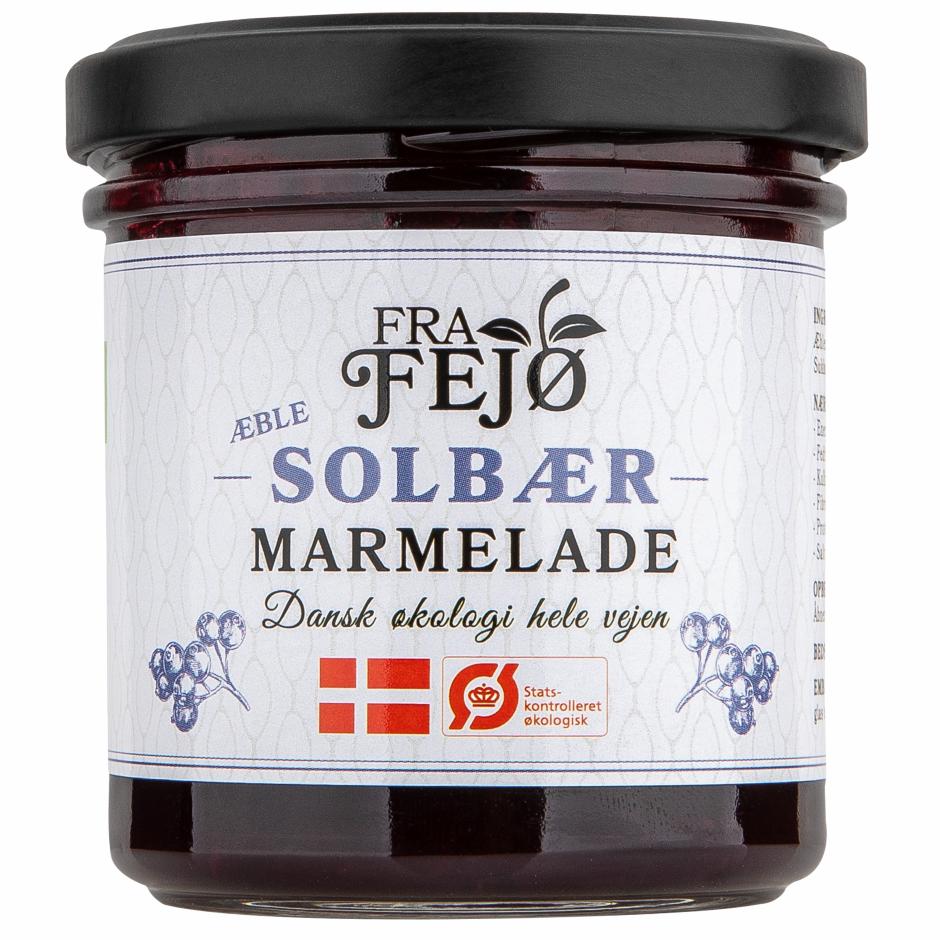 FRA FEJØ Solbær/Æble Marmelade, Økologisk