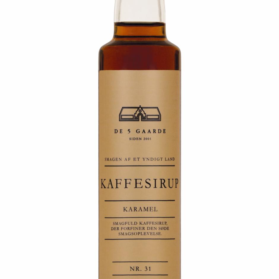 DE 5 GAARDE Kaffesirup Karamel