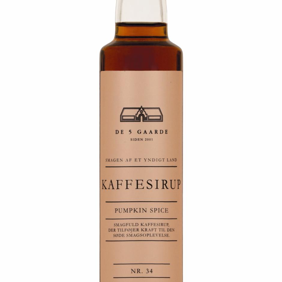 DE 5 GAARDE Kaffesirup Pumpkin Spice