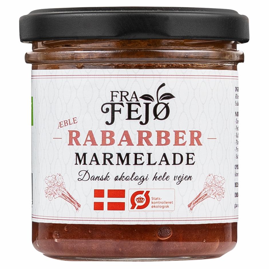 FRA FEJØ Rabarber/Æble Marmelade, Økologisk