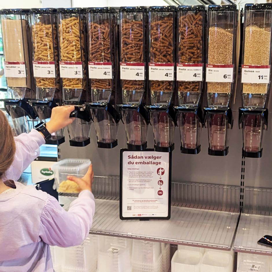 DIGI All-In-One Bulk System – emballagefrit indkøb og mindre madspild