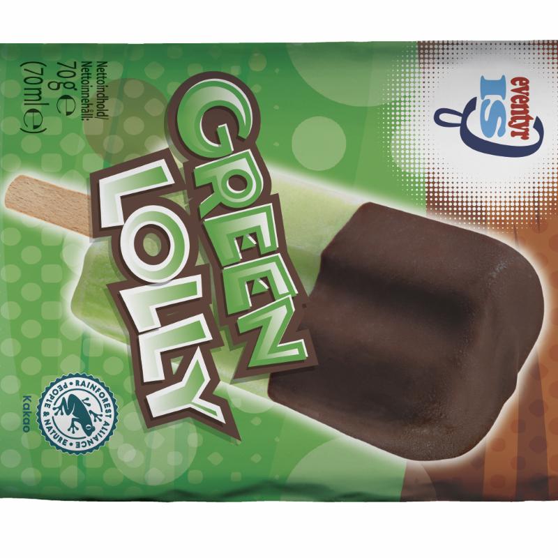 Green Raspberry Lolly Green Lolly 70ml
