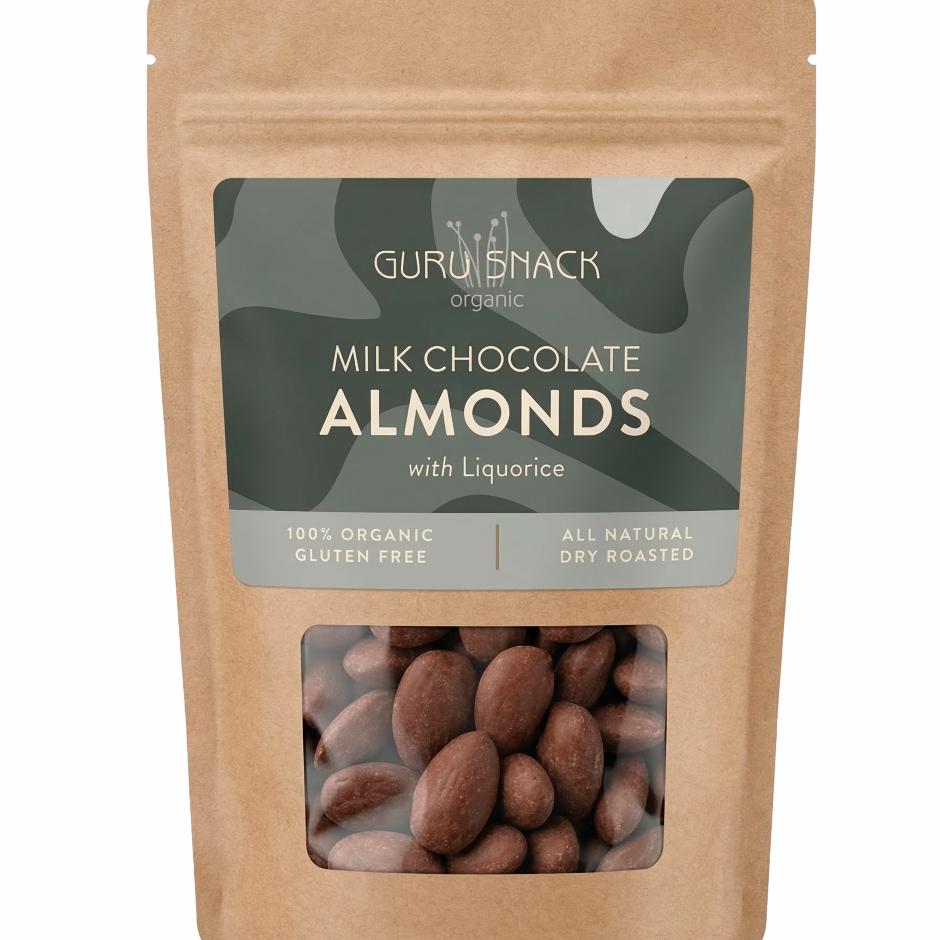 Milk Chocolate Almonds with Licorice