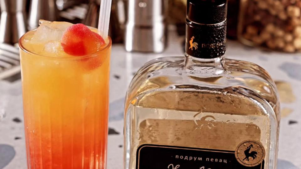 Abrikos Rakija Cocktail