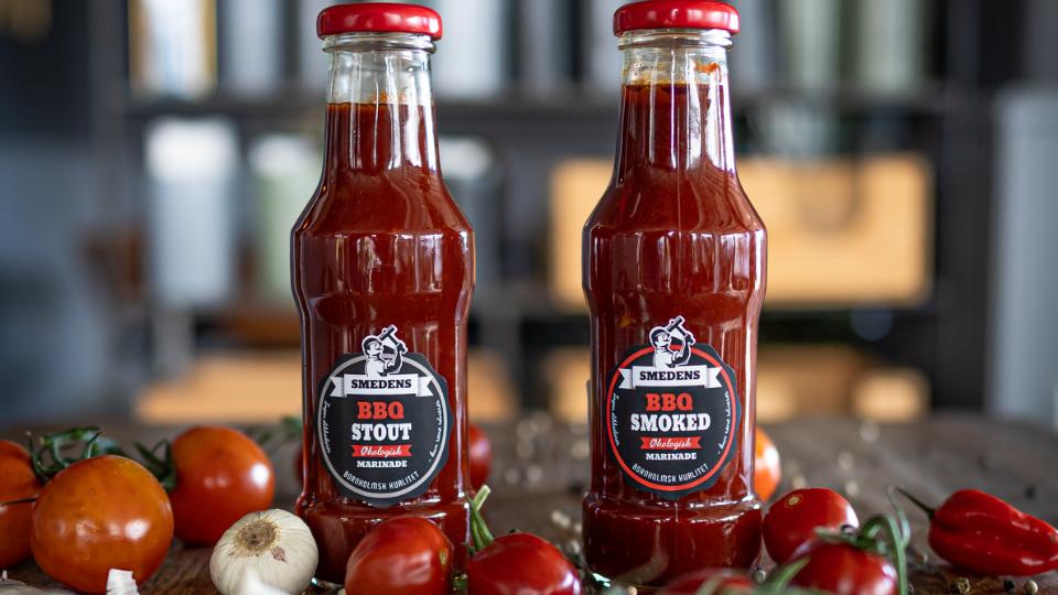 Fantastiske økologiske BBQ marinader - BBQ STOUT og BBQ SMOKED