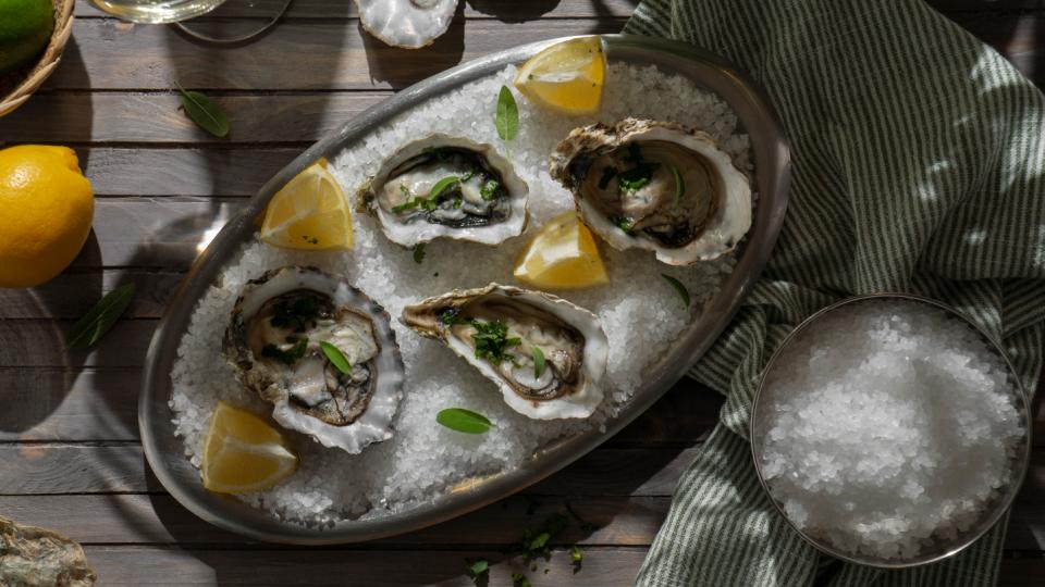 Østers & Champagne hos Fiskespecialist, Jørgen Møller