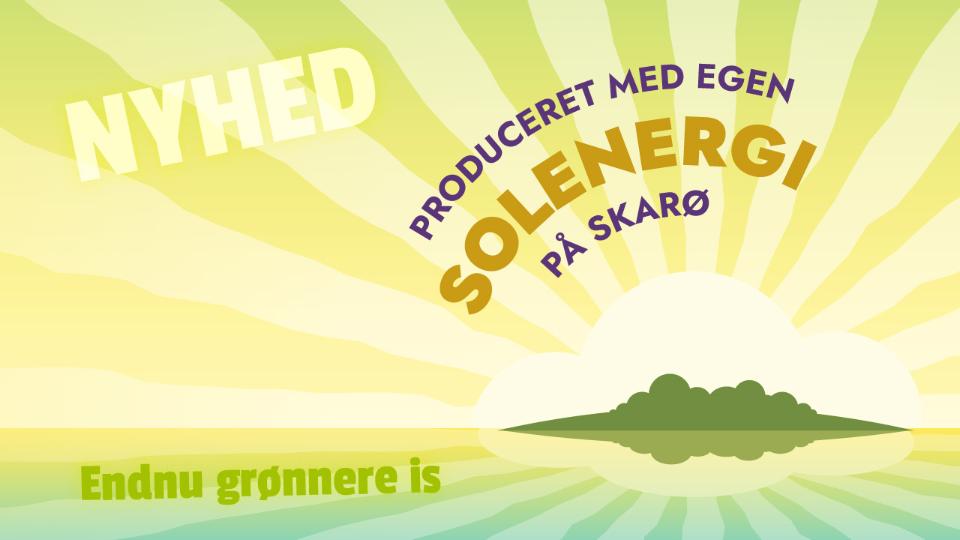 Solceller på taget – endnu grønnere is