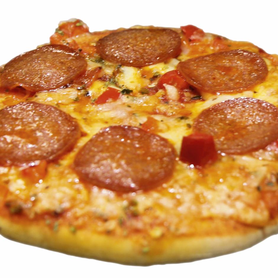 Focaccia m. Pepperoni & mozzarella