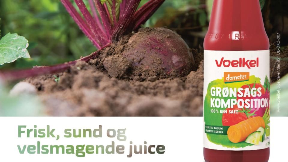 Mange grøntager på flaske