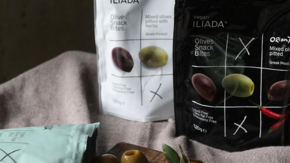Oliven i smarte snackposer