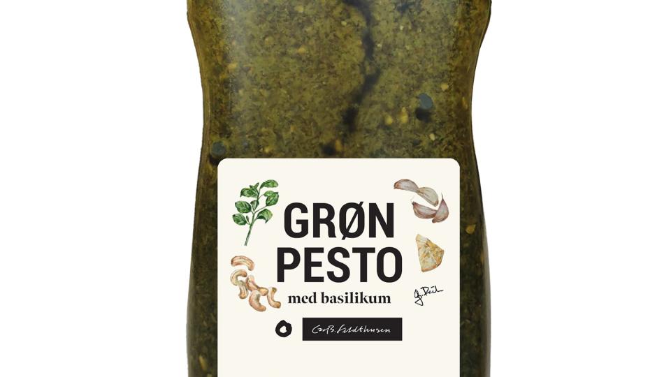 Pesto i nye smarte klæder!