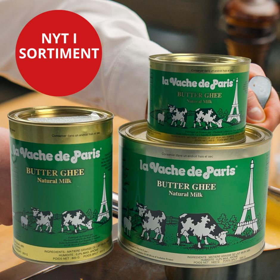 BUTTER GHEE fra La Vache de Paris NYT HOS BPI Foodservice