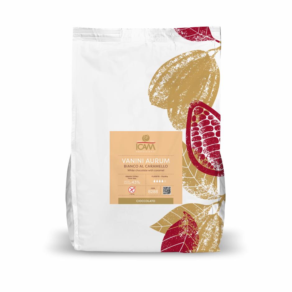ICAM - Vanini Aurum - Karamel chokoladeknapper